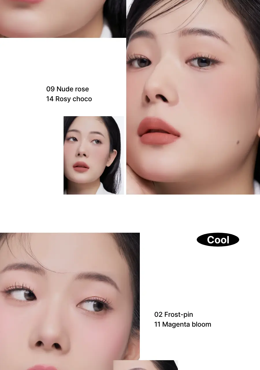 [슬기PICK] 오아드 실버퍼스 무스크림 립앤치크 15colors 상세페이지 50